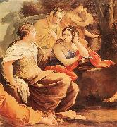 Simon Vouet Parnassus or Apollo and the Muses oil painting reproduction